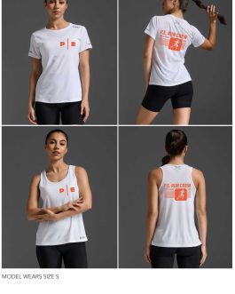 P.E.R.C 2XU Collab Running Top